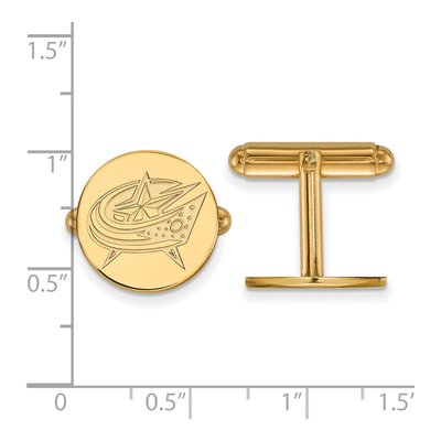 Columbus Blue Jackets Cuff Links – view 2