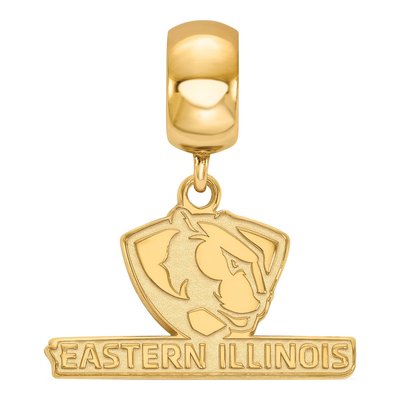 Eastern Illinois University Dangle Bead Charm – view 3