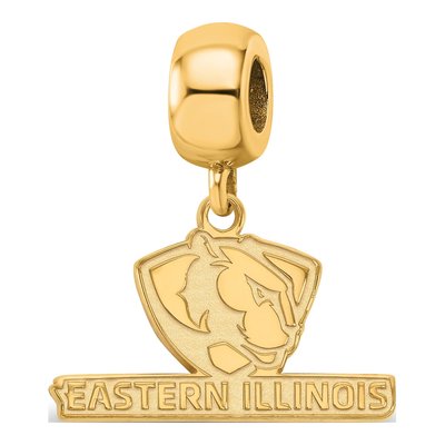 Eastern Illinois University Dangle Bead Charm