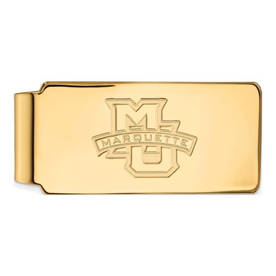Marquette University Gold-Plated Money Clip