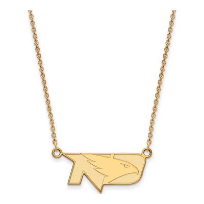 University of North Dakota Gold-Plated Sterling Silver UND Small Pendant Necklace