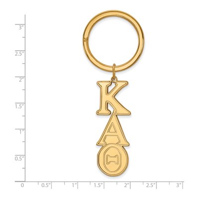 Kappa Alpha Theta Key Ring – view 2