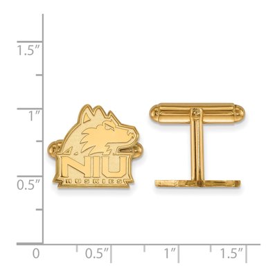 NIU Huskies Cuff Links – view 2