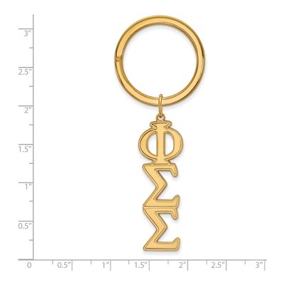 Phi Sigma Sigma Key Ring – view 2