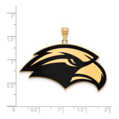 USM Golden Eagles Gold-Plated Pendant – view 2