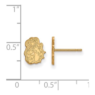 JMU Duke Dog Extra Small Post Earrings – view 2