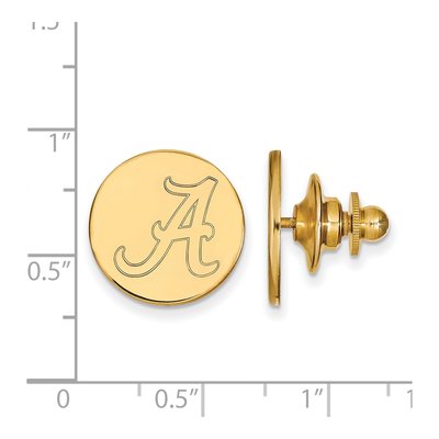 Alabama Letter A Lapel Pin – view 3