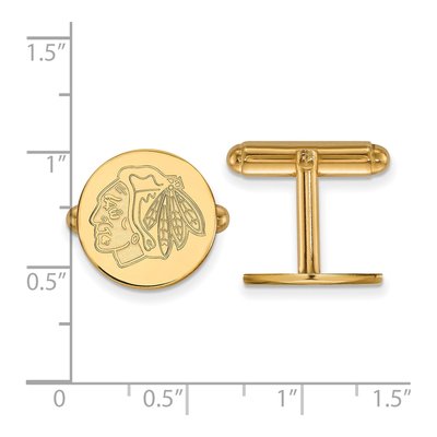 Chicago Blackhawks Cuff Links – view 2