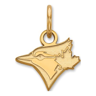 Toronto Blue Jays Gold-Plated Sterling Silver Extra Small Pendant