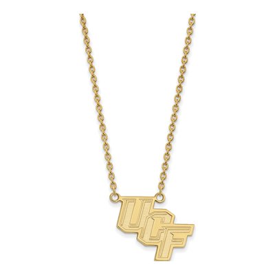 UCF Knights Gold-Plated Pendant Necklace, 18"