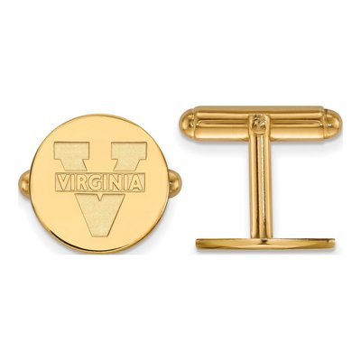 Sterling Silver University of Virginia Cuff Links