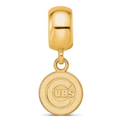 Chicago Cubs Dangle Bead - Sterling Silver LogoArt – view 4