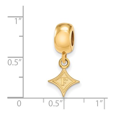 Furman University Dangle Bead Charm – view 3