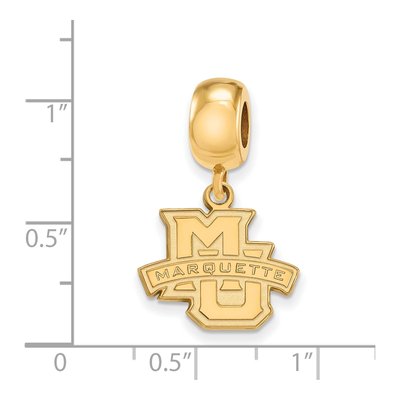 Marquette University Dangle Bead Charm – view 3