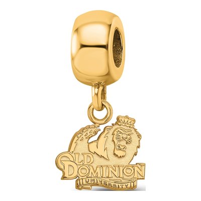 Old Dominion University Dangle Bead Charm
