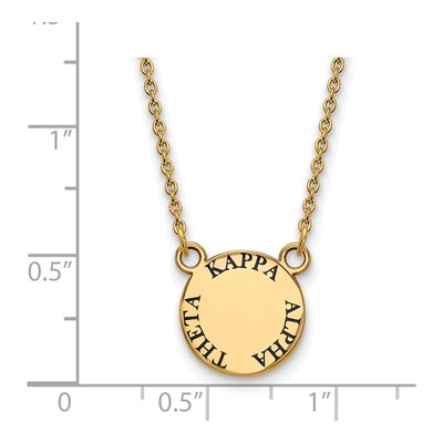 Kappa Alpha Theta Pendant Necklace – view 2
