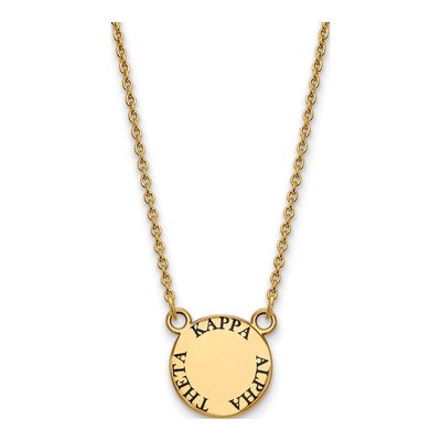 Kappa Alpha Theta Pendant Necklace