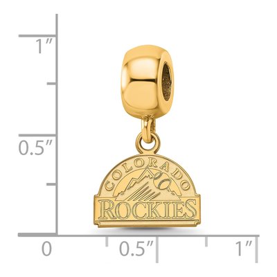 Colorado Rockies Dangle Bead – view 3