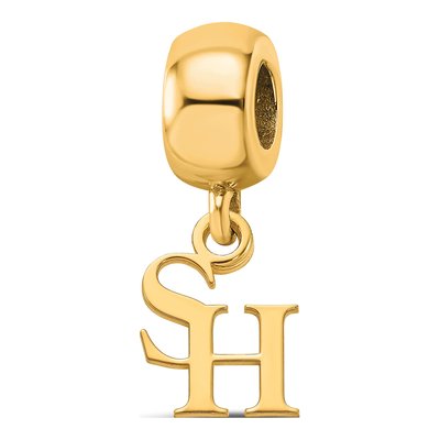 Sam Houston State University Gold-Plated Sterling Silver Extra Small Sam Dangle Bead