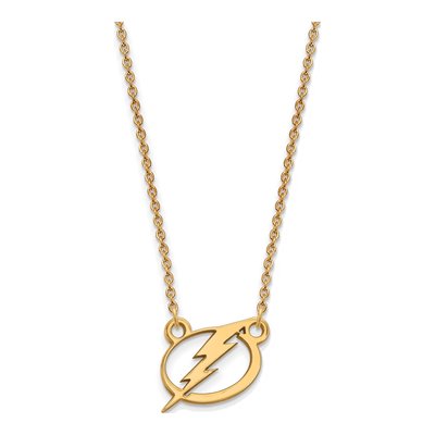 Tampa Bay Lightning Gold-Plated Sterling Silver Small Necklace