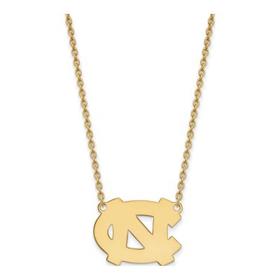 UNC Tar Heels Large N-C Pendant Necklace, 18in