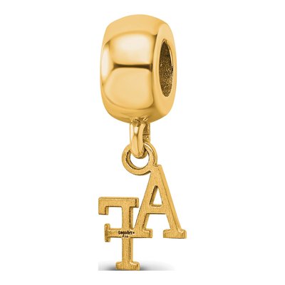 United States Air Force Academy Gold-Plated Sterling Silver Extra Small US Air Dangle Bead – view 5