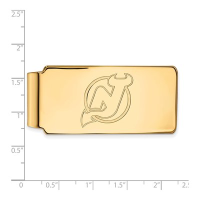 New Jersey Devils Gold-Plated Money Clip – view 2