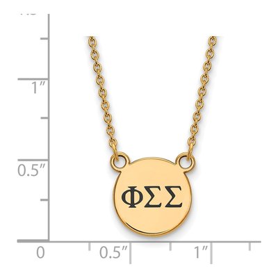 Phi Sigma Sigma Necklace – view 2