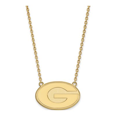University of Georgia Gold-Plated Sterling Silver Large UGA Letter G Necklace