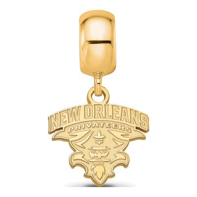 University of New Orleans Dangle Bead Charm – view 3