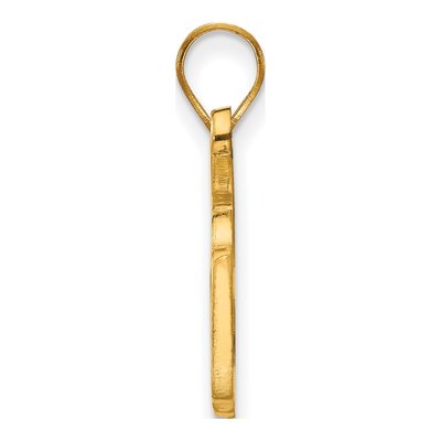 College of William & Mary Gold-Plated Sterling Silver Of Medium Pendant – view 2