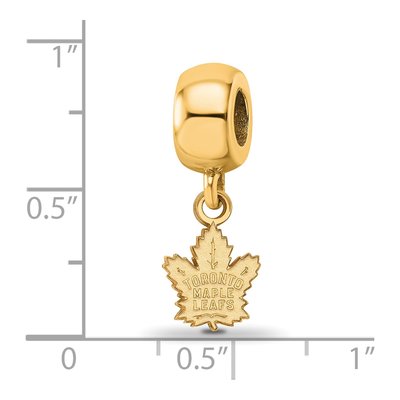 Toronto Maple Leafs Dangle Bead Charm – view 3