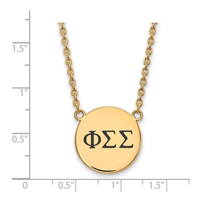 Phi Sigma Sigma Necklace – view 2