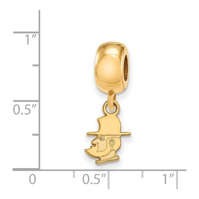 Appalachian State Mountaineer Dangle Bead Charm – view 2