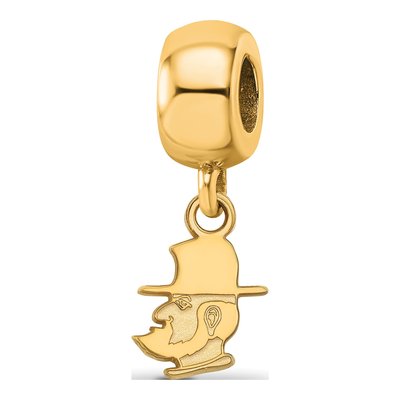 Appalachian State Mountaineer Dangle Bead Charm