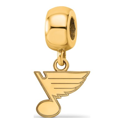 St. Louis Blues Dangle Bead Charm