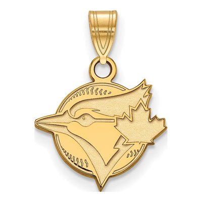 Toronto Blue Jays Gold-Plated Sterling Silver Small Pendant