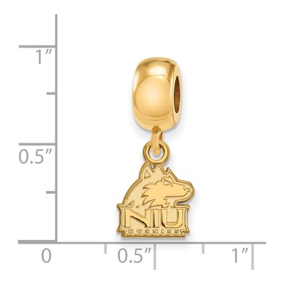 NIU Huskies Dangle Bead Charm – view 3