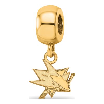 San Jose Sharks Dangle Bead Charm