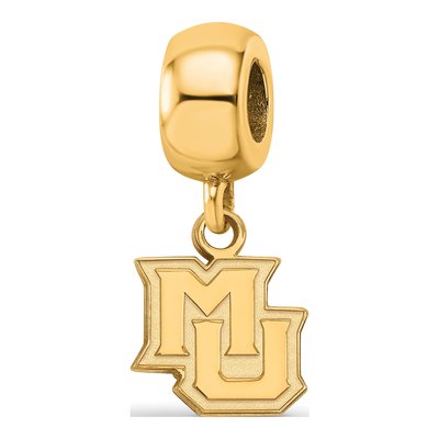 Marquette University Dangle Bead Charm