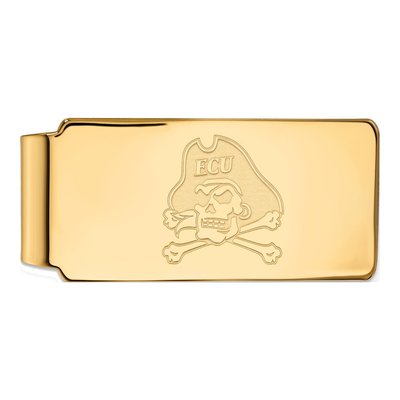 East Carolina Pirates Gold-Plated Money Clip