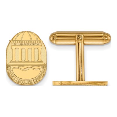 Coastal Carolina University Crest Cuff Links