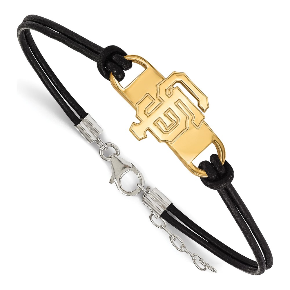 San Francisco Giants Leather Bracelet