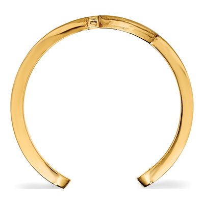 Georgia Institute of Technology Gold-Plated Sterling Silver Tech G-T Toe Ring – view 2