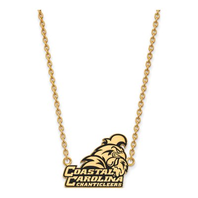 Coastal Carolina Chanticleers Enamel Pendant Necklace