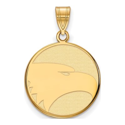 Georgia Southern University Gold-Plated Sterling Silver Large Eagle Pendant