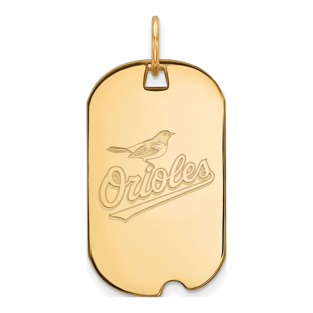 Baltimore Orioles Dog Tag Pendant