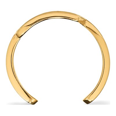 Purdue University Gold-Plated Sterling Silver Toe Letter P Ring – view 2