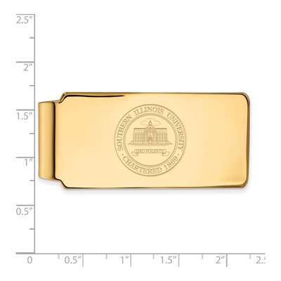 SIU Salukis Crest Money Clip – view 2