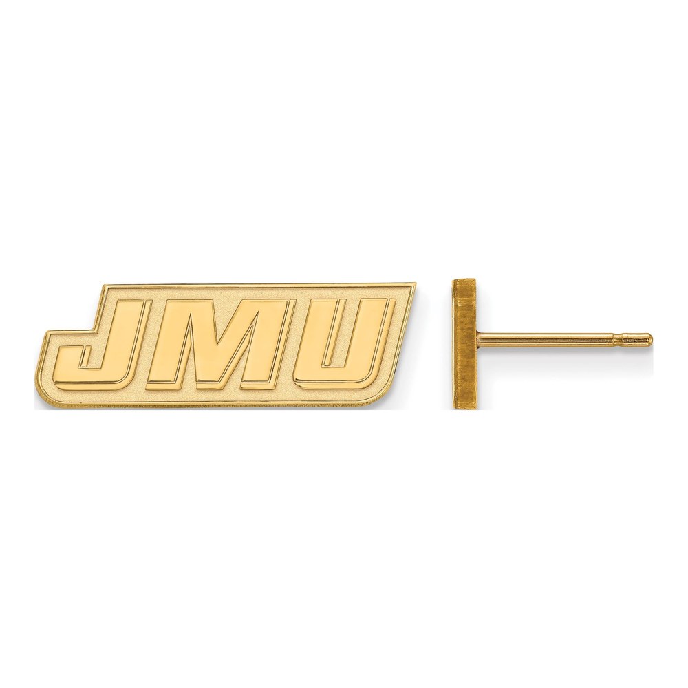 James Madison University Gold-Plated Sterling Silver Earrings